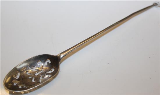 Silver metal spoon